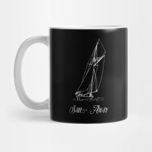 Sailing Boat to Sail Away Mug